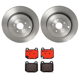 Brembo Brembo Disc Brake Pad and Rotor Kits KT00A46 Autofit