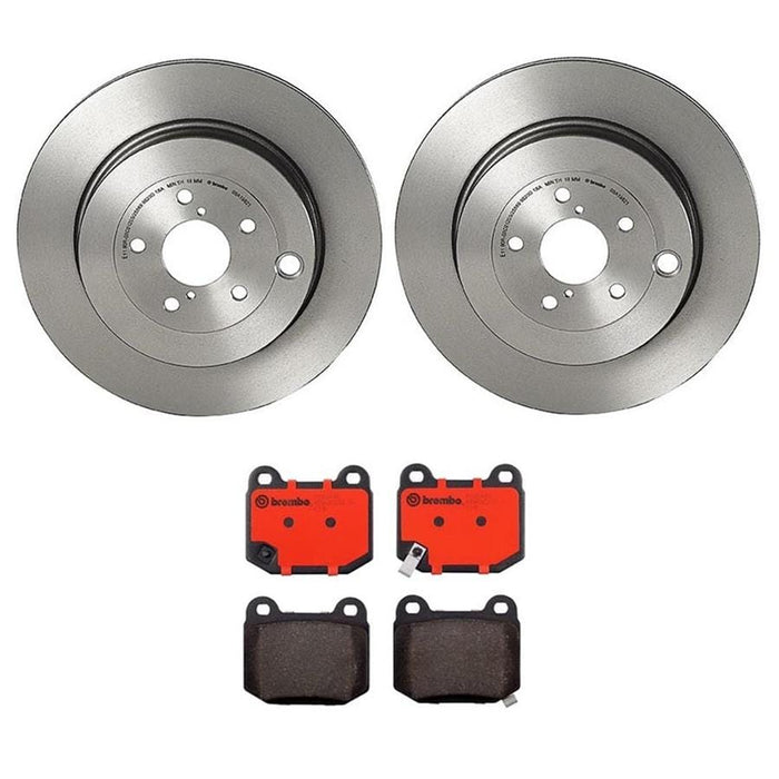 Brembo Brembo Disc Brake Pad and Rotor Kits KT00A46 Autofit