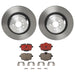 Brembo Brembo Disc Brake Pad and Rotor Kits KT00A47 Autofit