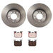 Brembo Brembo Disc Brake Pad and Rotor Kits KT00A55 Autofit