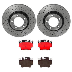 Brembo Brembo Disc Brake Pad and Rotor Kits KT00A57 Autofit