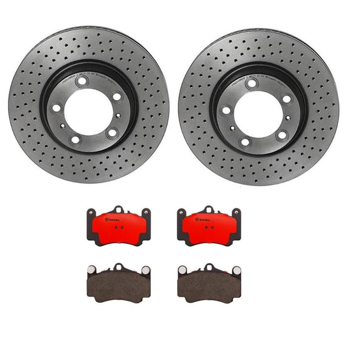 Brembo Brembo Disc Brake Pad and Rotor Kits KT00A59 Autofit