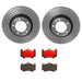 Brembo Brembo Disc Brake Pad and Rotor Kits KT00A59 Autofit