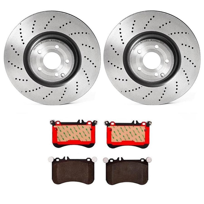Brembo Brembo Disc Brake Pad and Rotor Kits KT00A62 Autofit