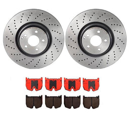 Brembo Brembo Disc Brake Pad and Rotor Kits KT00A65 Autofit