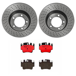 Brembo Brembo Disc Brake Pad and Rotor Kits KT00A67 Autofit