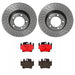 Brembo Brembo Disc Brake Pad and Rotor Kits KT00A67 Autofit