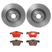 Brembo Brembo Disc Brake Pad and Rotor Kits KT00A78 Autofit