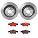 Brembo Brembo Disc Brake Pad and Rotor Kits KT00A87 Autofit