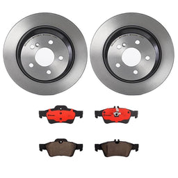 Brembo Brembo Disc Brake Pad and Rotor Kits KT00A88 Autofit