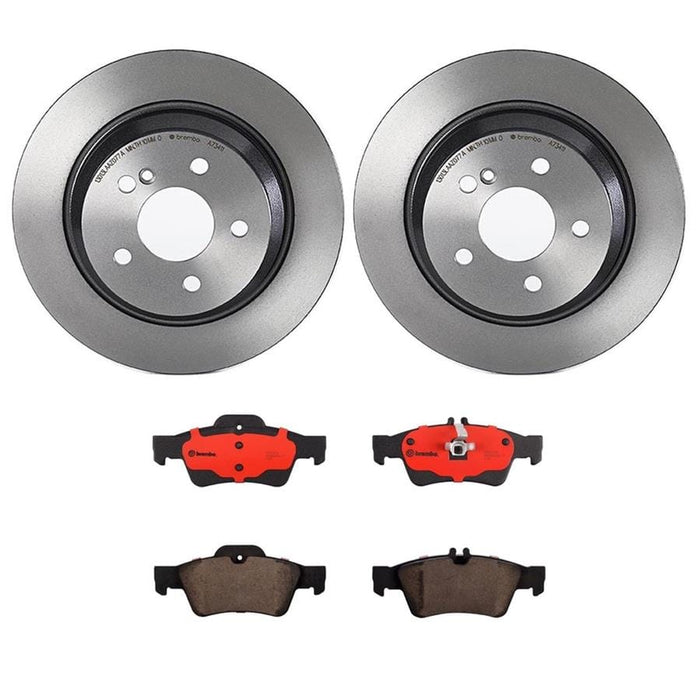 Brembo Brembo Disc Brake Pad and Rotor Kits KT00A88 Autofit