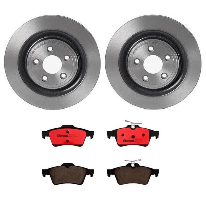 Brembo Brembo Disc Brake Pad and Rotor Kits KT00A94 Autofit
