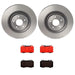 Brembo Brembo Disc Brake Pad and Rotor Kits KT00A99 Autofit