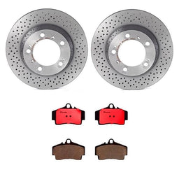 Brembo Brembo Disc Brake Pad and Rotor Kits KT00B02 Autofit