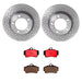 Brembo Brembo Disc Brake Pad and Rotor Kits KT00B02 Autofit
