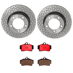 Brembo Brembo Disc Brake Pad and Rotor Kits KT00B03 Autofit