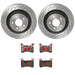 Brembo Brembo Disc Brake Pad and Rotor Kits KT00B06 Autofit
