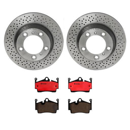 Brembo Brembo Disc Brake Pad and Rotor Kits KT00B07 Autofit