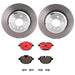 Brembo Brembo Disc Brake Pad and Rotor Kits KT00B10 Autofit