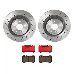 Brembo Brembo Disc Brake Pad and Rotor Kits KT00B20 Autofit