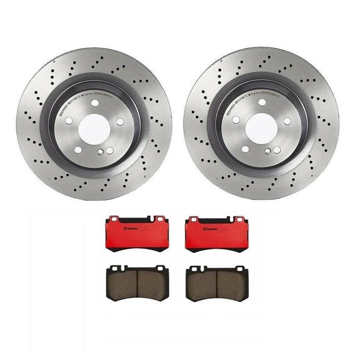 Brembo Brembo Disc Brake Pad and Rotor Kits KT00B20 Autofit