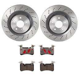 Brembo Brembo Disc Brake Pad and Rotor Kits KT00B21 Autofit
