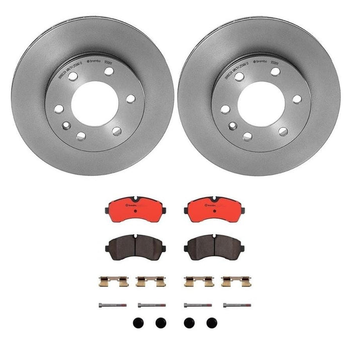 Brembo Brembo Disc Brake Pad and Rotor Kits KT00B25 Autofit