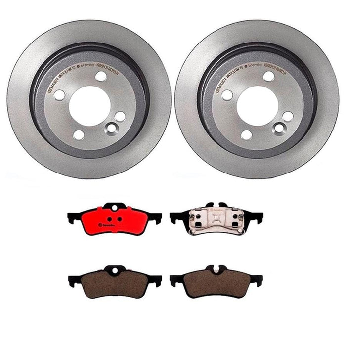 Brembo Brembo Disc Brake Pad and Rotor Kits KT00B27 Autofit