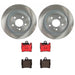 Brembo Brembo Disc Brake Pad and Rotor Kits KT00B32 Autofit