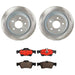 Brembo Brembo Disc Brake Pad and Rotor Kits KT00B34 Autofit