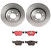 Brembo Brembo Disc Brake Pad and Rotor Kits KT00B35 Autofit