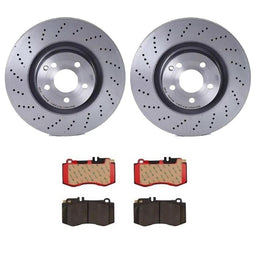 Brembo Brembo Disc Brake Pad and Rotor Kits KT00B36 Autofit