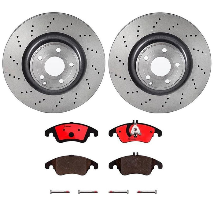 Brembo Brembo Disc Brake Pad and Rotor Kits KT00B39 Autofit