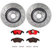 Brembo Brembo Disc Brake Pad and Rotor Kits KT00B39 Autofit