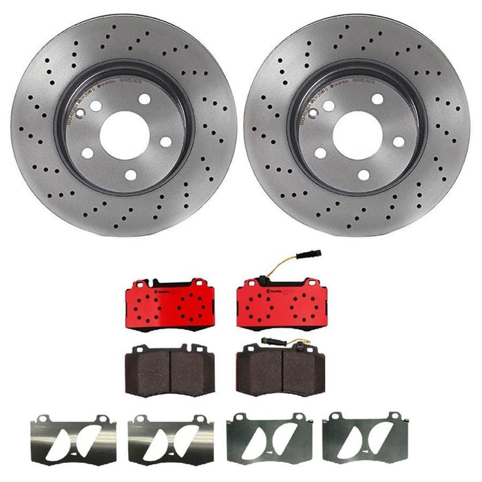 Brembo Brembo Disc Brake Pad and Rotor Kits KT00B41 Autofit
