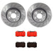 Brembo Brembo Disc Brake Pad and Rotor Kits KT00B43 Autofit