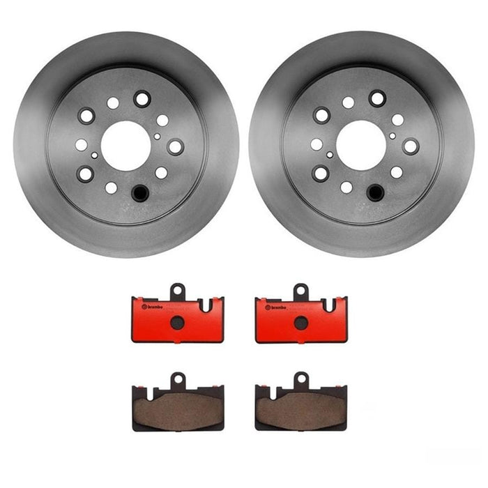 Brembo Brembo Disc Brake Pad and Rotor Kits KT00B46 Autofit