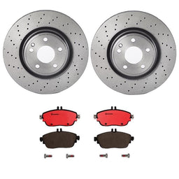 Brembo Brembo Disc Brake Pad and Rotor Kits KT00B52 Autofit