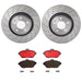 Brembo Brembo Disc Brake Pad and Rotor Kits KT00B52 Autofit