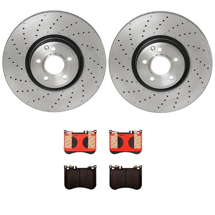 Brembo Brembo Disc Brake Pad and Rotor Kits KT00B54 Autofit