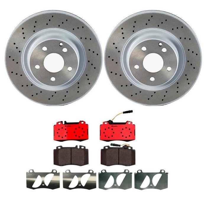 Brembo Brembo Disc Brake Pad and Rotor Kits KT00B55 Autofit