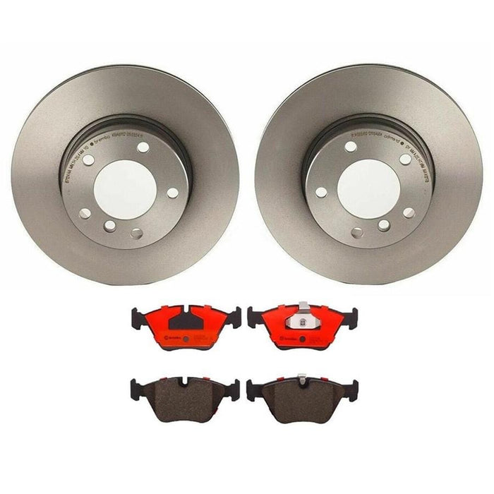 Brembo Brembo Disc Brake Pad and Rotor Kits KT00B58 Autofit