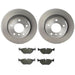 Brembo Brembo Disc Brake Pad and Rotor Kits KT00B62 Autofit