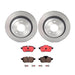 Brembo Brembo Disc Brake Pad and Rotor Kits KT00B65 Autofit