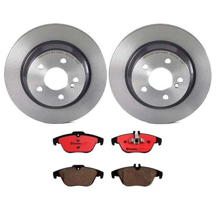 Brembo Brembo Disc Brake Pad and Rotor Kits KT00B66 Autofit