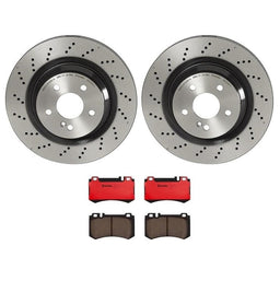 Brembo Brembo Disc Brake Pad and Rotor Kits KT00B71 Autofit