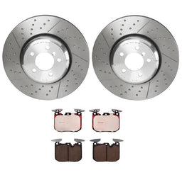 Brembo Brembo Disc Brake Pad and Rotor Kits KT00B73 Autofit