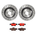 Brembo Brembo Disc Brake Pad and Rotor Kits KT00B75 Autofit