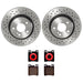 Brembo Brembo Disc Brake Pad and Rotor Kits KT00B76 Autofit