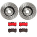 Brembo Brembo Disc Brake Pad and Rotor Kits KT00B81 Autofit